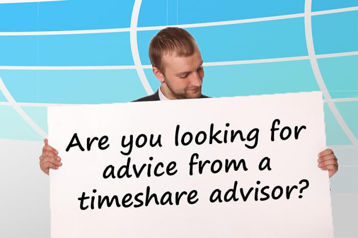 looking for advice from a timeshare advisor