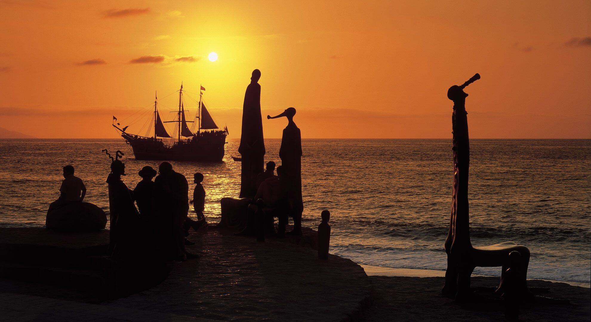 Sunset in puerto Vallarta